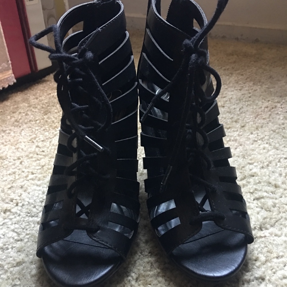 Black heels